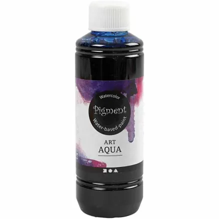 Flytande akvarellfärg, blå, 250 ml/ 1 flaska.