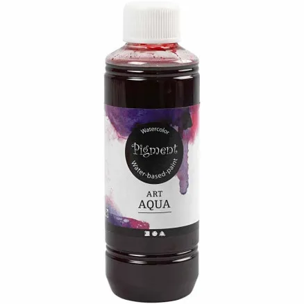 Flytande akvarellfärg, röd, 250 ml/ 1 flaska.