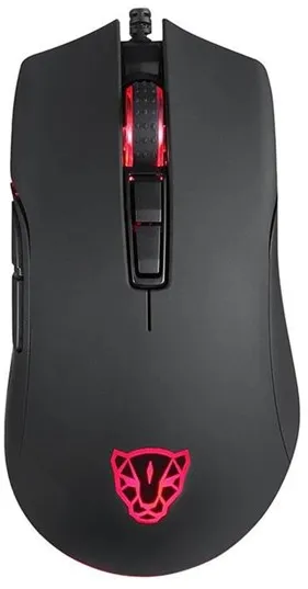 Motospeed V70 Wired Gaming Mouse Black - Gaming Mus - Svart