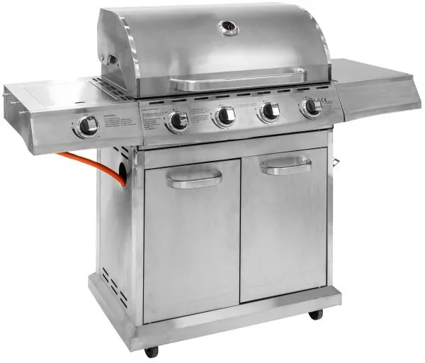 Heatus Premium gasgrill 4 och sidobrännare 158,5x61x120cm