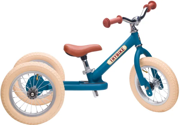 Trybike 3-hjul, Vintage Blå