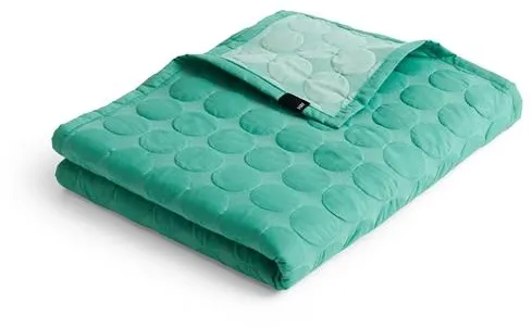 HAY Mega Dot Organic Överkast 235x245 Sea Green